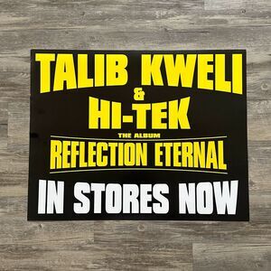 Vintage Promotional Poster Talib Kweli & HI-TEK Reflection Internal The Album